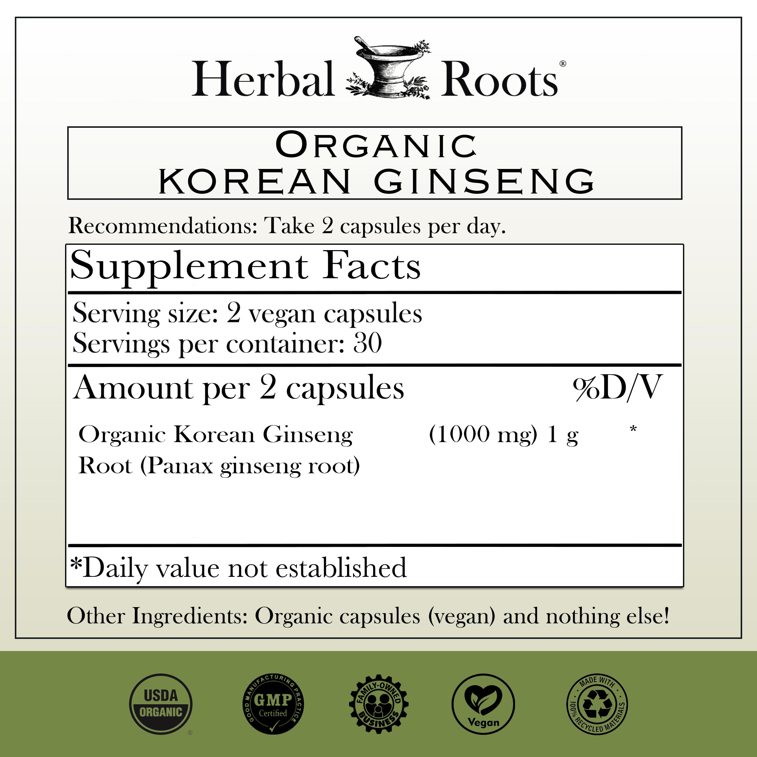 Herbal Roots primer plano del polvo de ginseng mostrando textura pura