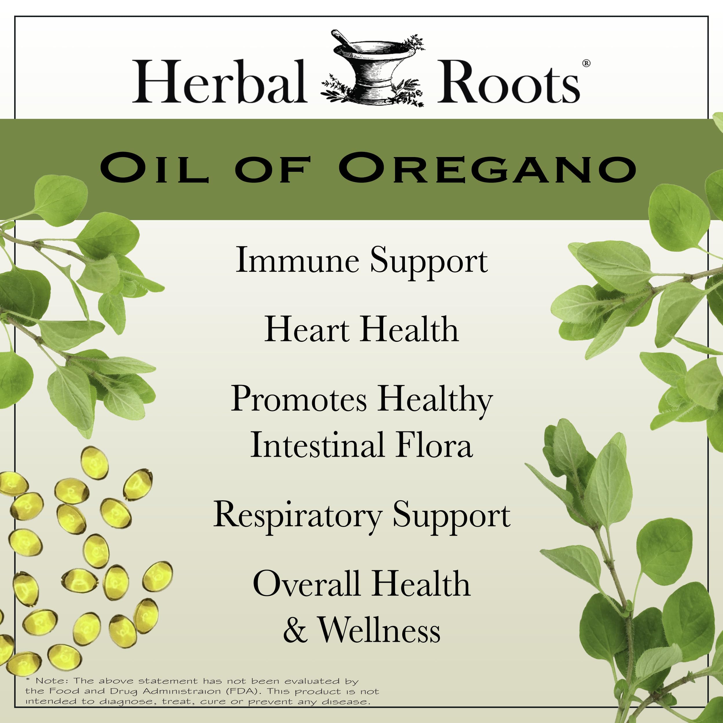 Herbal Roots textura del aceite de orégano en primer plano indicando pureza y concentración