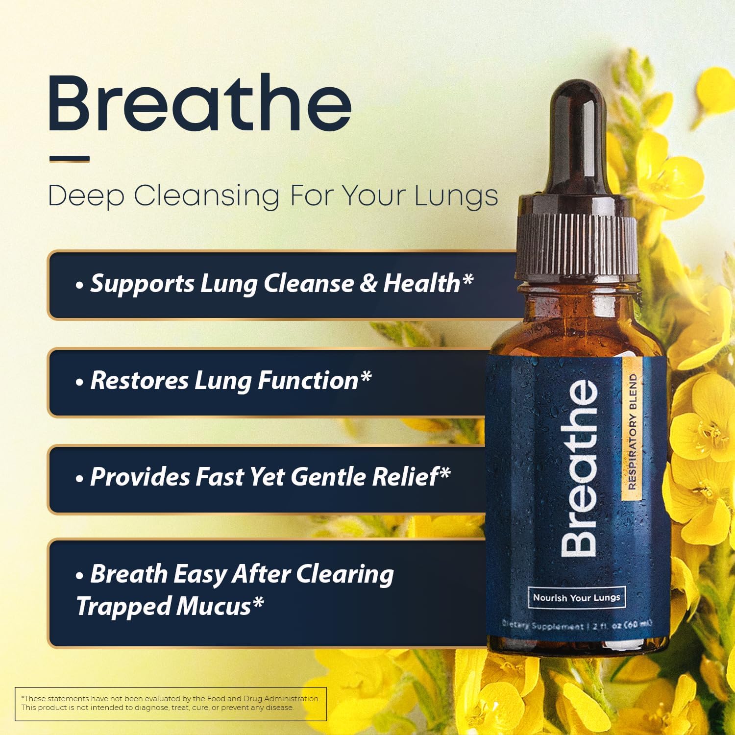 Herbal Tea Therapy etiqueta con ingredientes y beneficios visibles