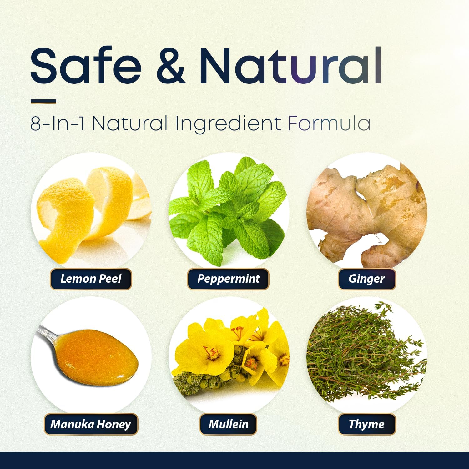 Herbal Tea Therapy gotas en mano que muestran la textura y fácil dosificación