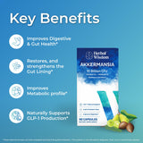 Herbal Wisdom etiqueta en detalle con ingredientes y beneficios