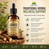HERBALICIOUS botella en mano para comparar tamaño y transporte práctico