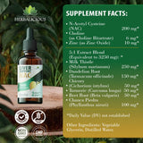 HERBALICIOUS frasco en cocina mostrando integración en rutina diaria