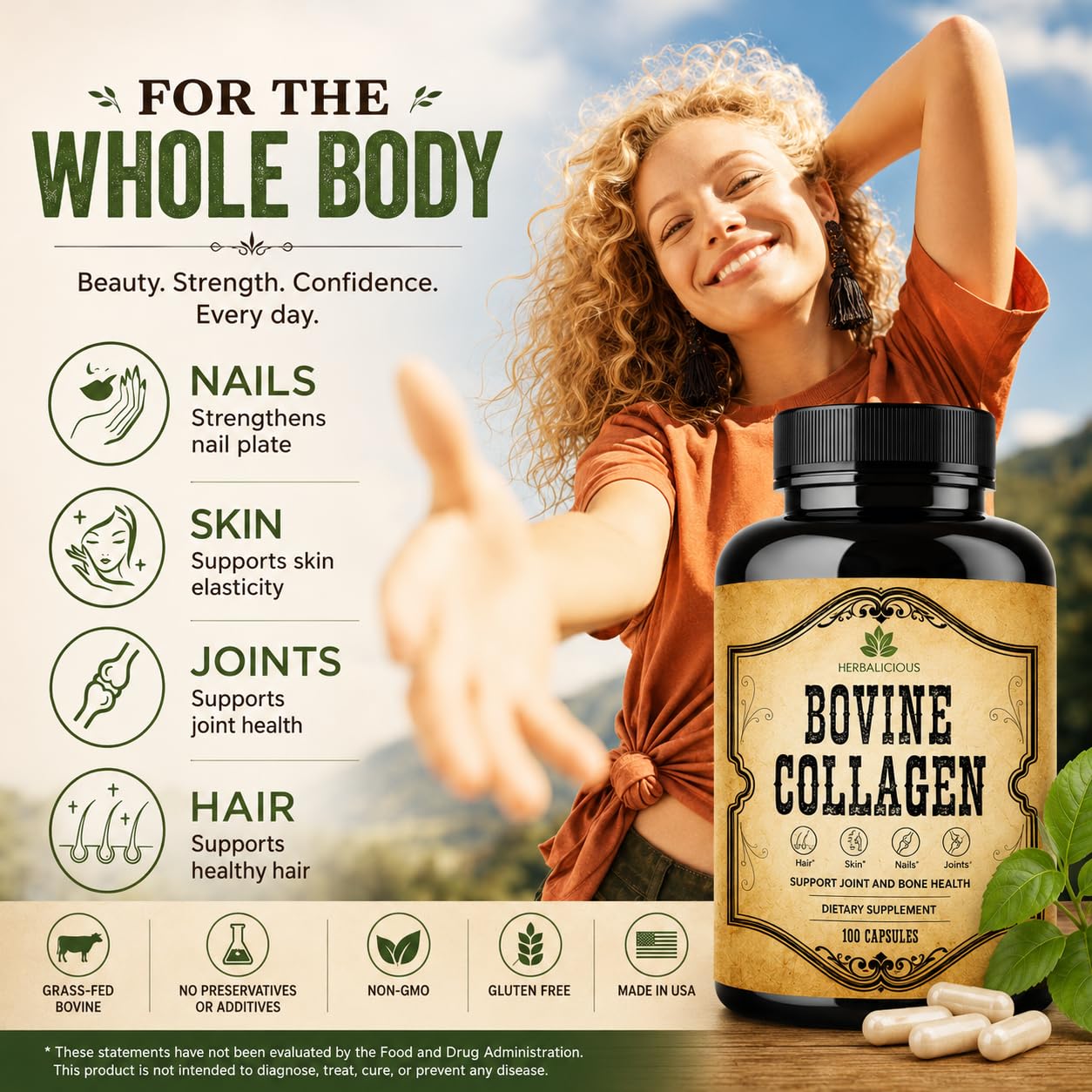 HERBALICIOUS producto en cocina junto a persona activa como inspiración