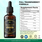 HERBALICIOUS frasco en encimera de cocina en una rutina matutina práctica