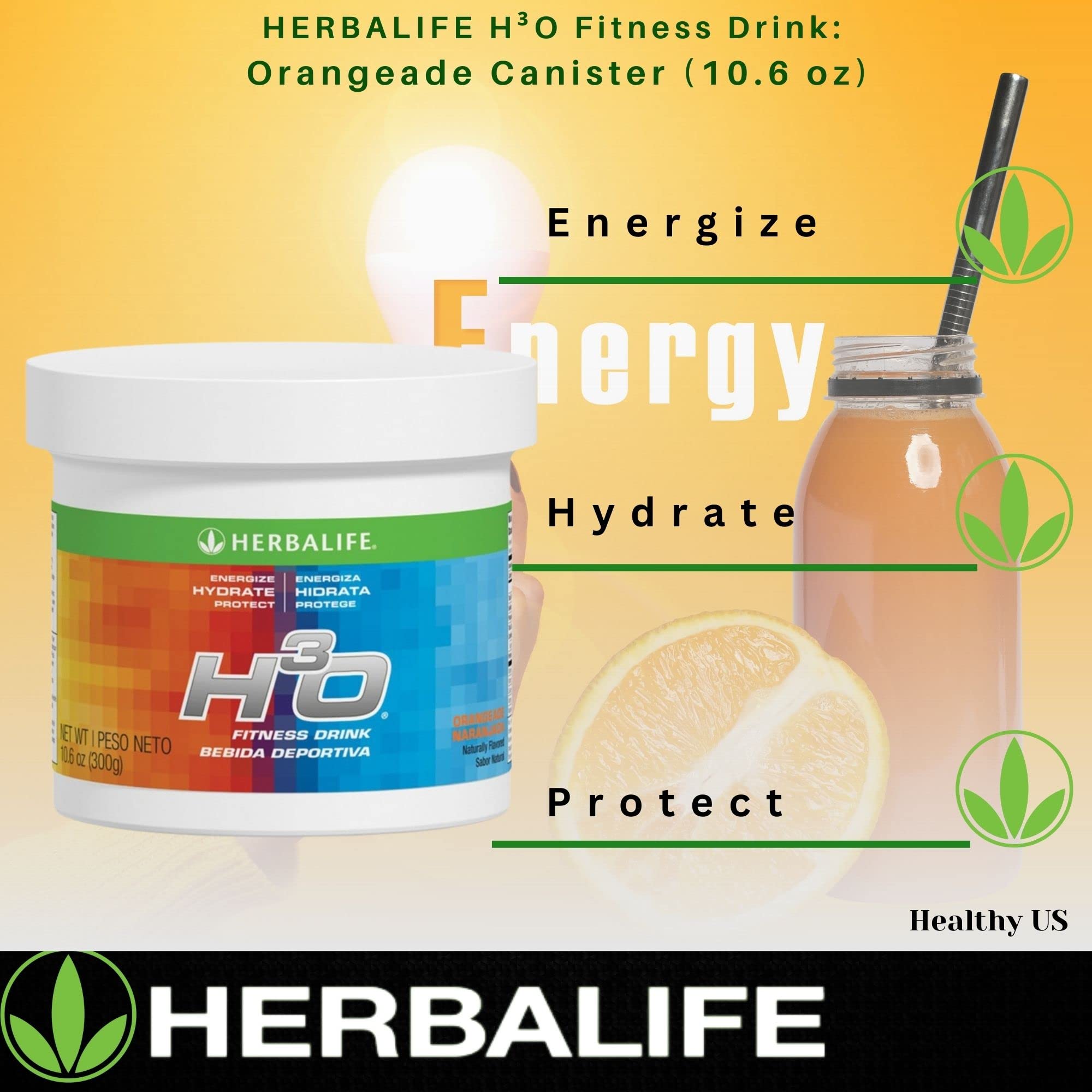 Herbalife H³O cucharada con porciones precisas para control de calorías