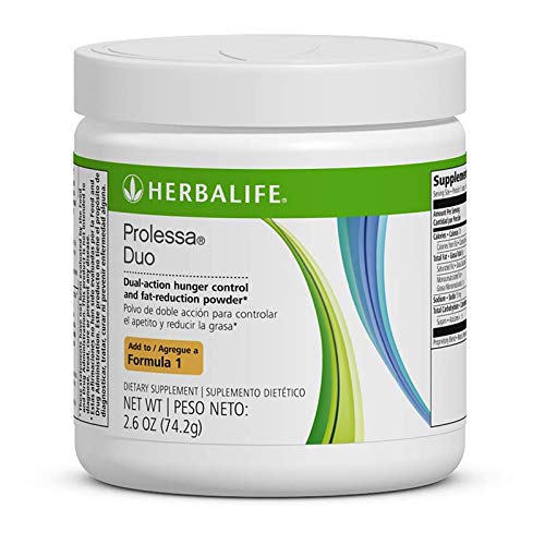 Herbalife Prolessa Duo polvo textura en cuenco, enfoque en calidad y mezcla fácil