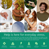 Ingredientes botánicos de Herbaluxe dispuestos para ilustrar la formulación