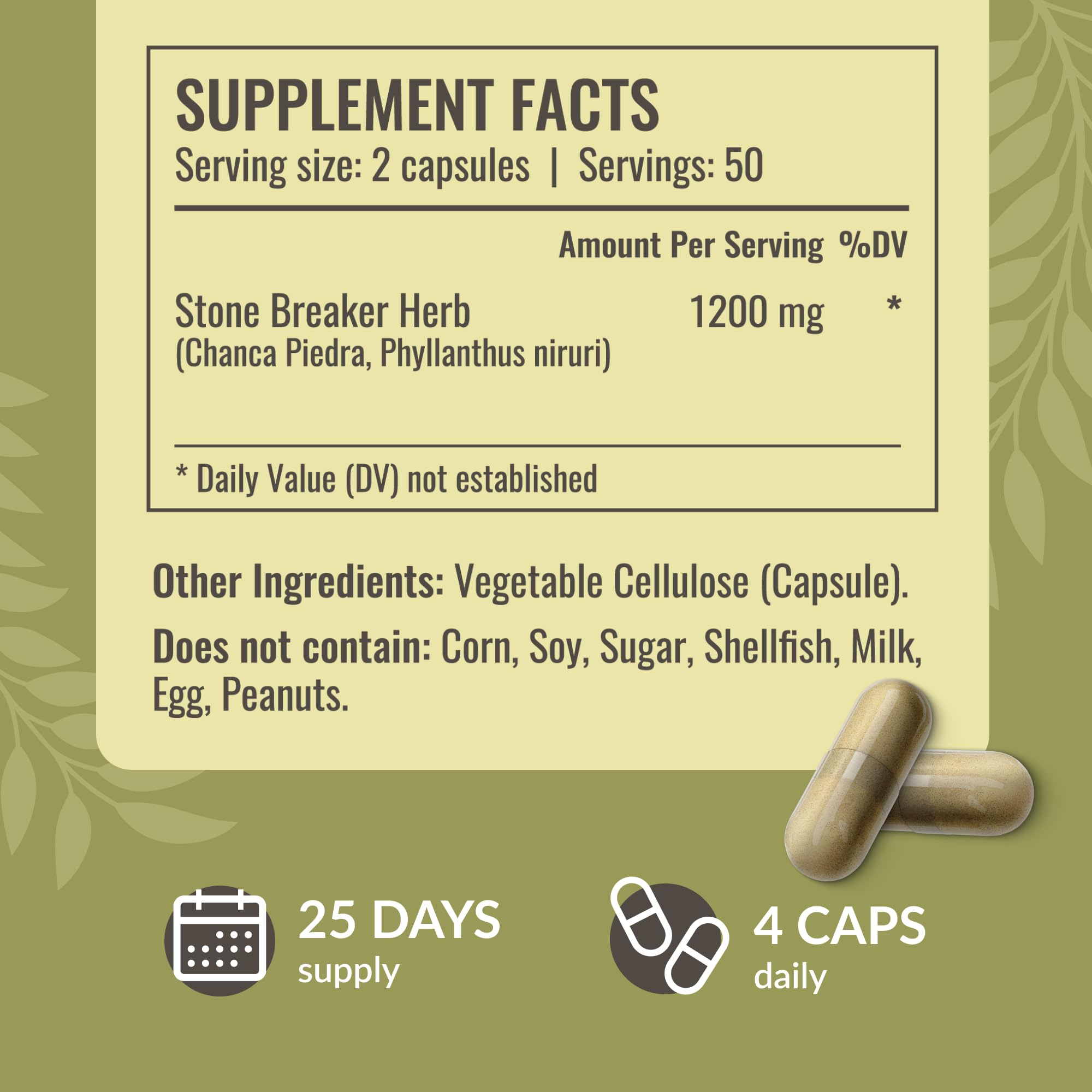 HERBAMAMA etiqueta de ingredientes sencilla y transparente
