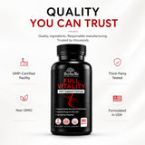 HerbaMe etiqueta nutricional en close-up con lista de ingredientes
