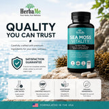 HerbaMe sello de prueba de terceros para confianza en calidad