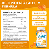 Herbance ingredientes: citrato de calcio y D3 para mejor absorción