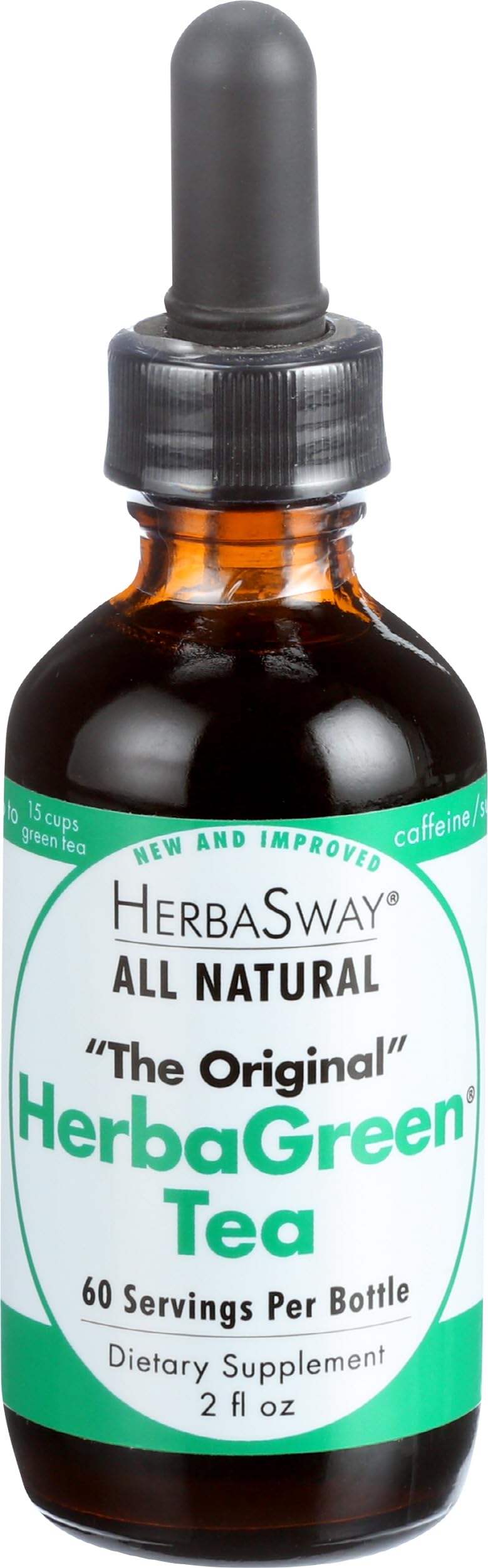 Herbasway botella frontal mostrando etiqueta clara y beneficios