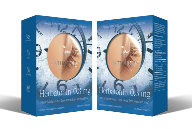 Herbatonin frente del envase mostrando etiqueta y beneficio natural