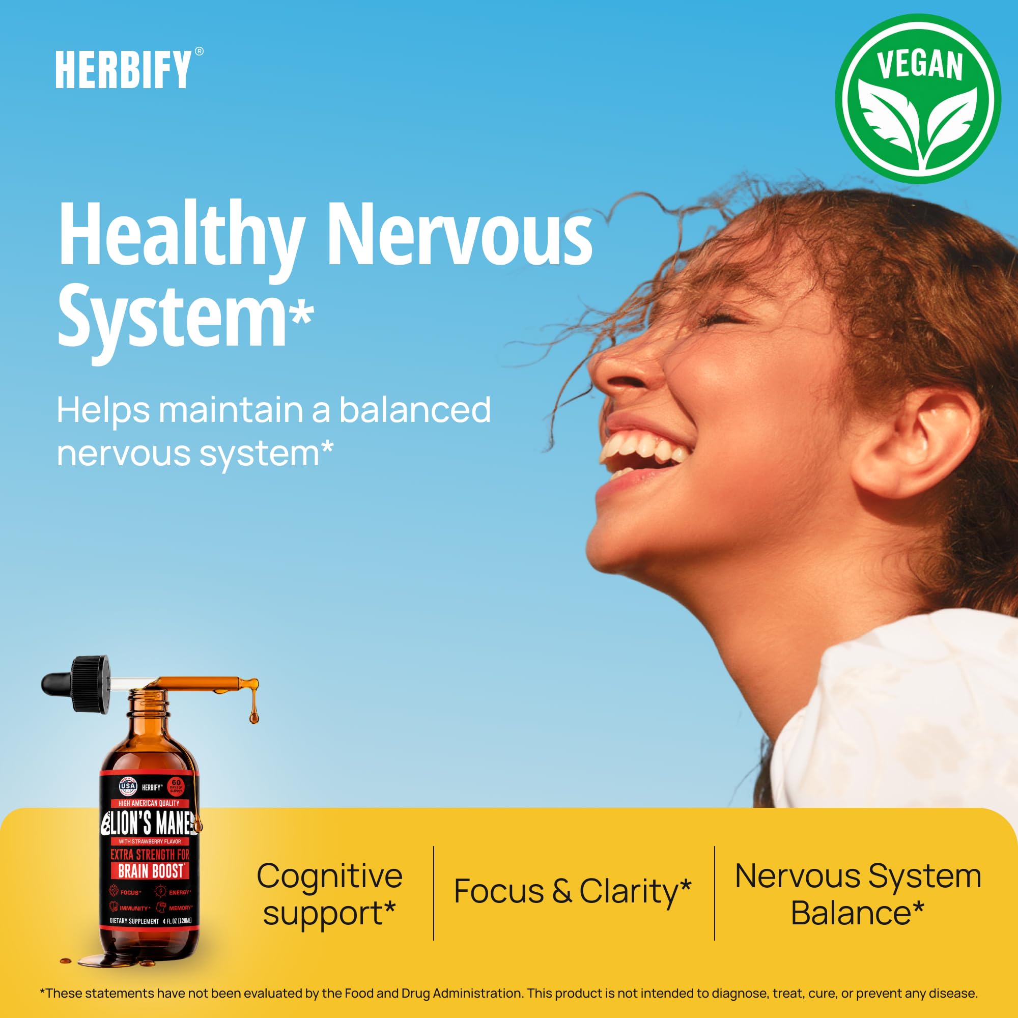 HERBIFY gotas y textura líquida para absorción rápida