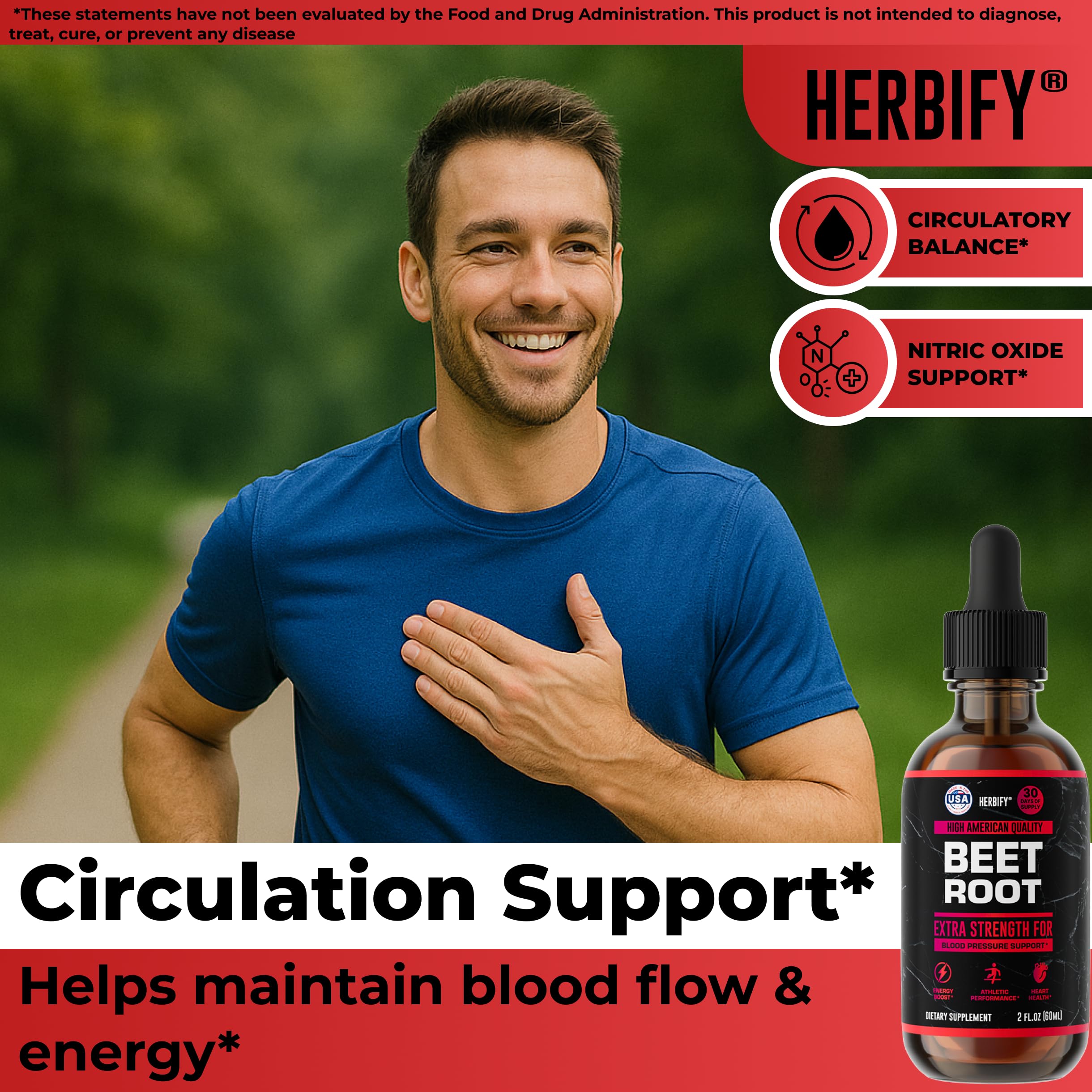 HERBIFY gotas añadidas a batido para mayor energía antes de entrenar
