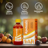 HERBOGANIC jarabe junto a alimentos para facilitar consumo con comidas