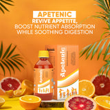 HERBOGANIC niño tomando jarabe demostrando aceptación y energía