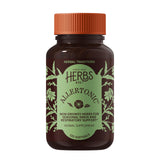 Herbs Etc. Allertonic frontal del envase mostrando 120 cápsulas y beneficios