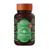 Herbs Etc. envase frontal mostrando 120 cápsulas para frescura corporal