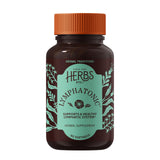Herbs Etc. frasco frontal mostrando la etiqueta y beneficios