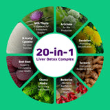 Herbtonics cápsulas veganas en primer plano, fácil de tragar y pura