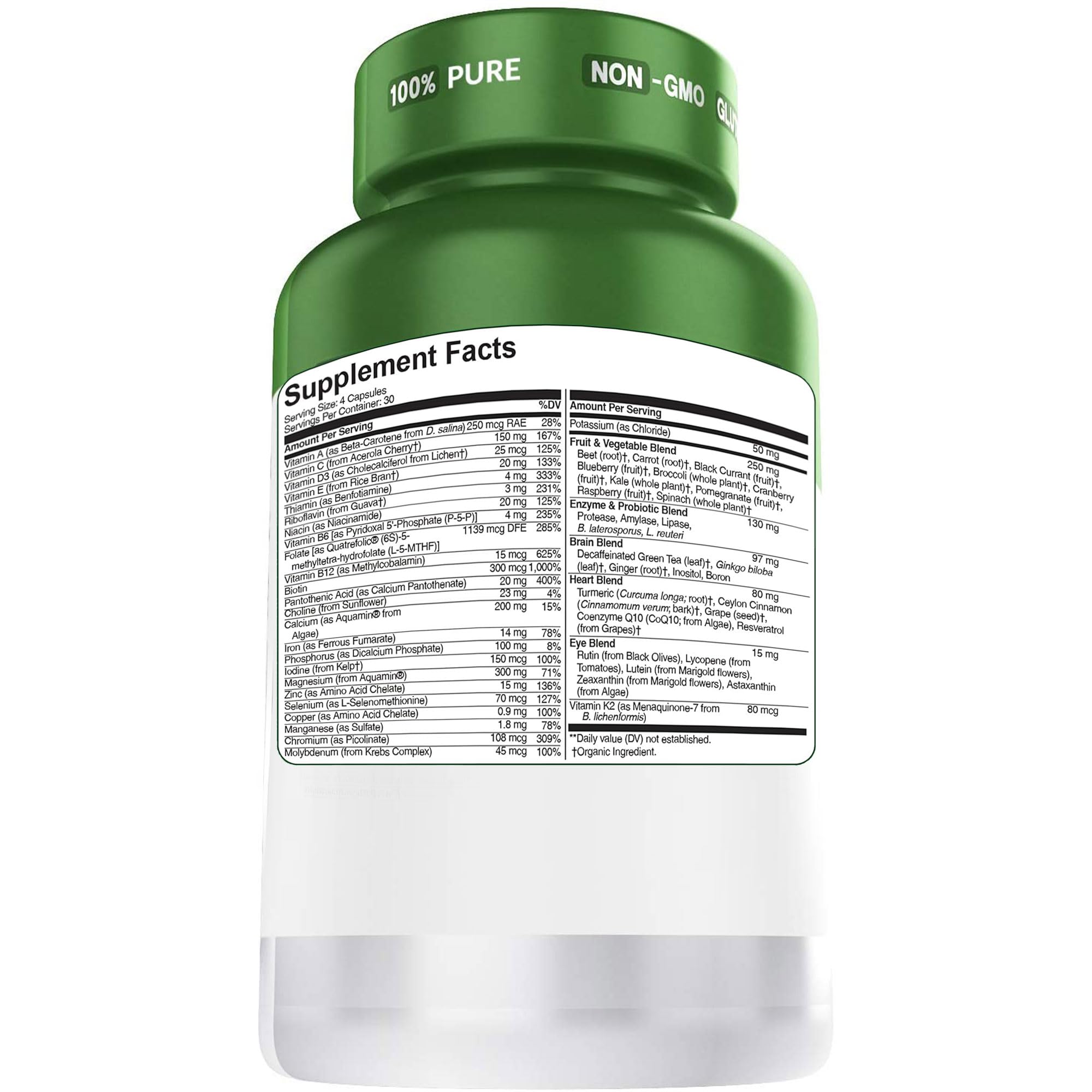 Herbtonics sello GMP y certificado de terceros para confianza