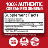 Herbtonics detalle de polvo de ginseng resaltando pureza
