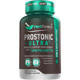 Herbtonics Prostonic Ultra frente del envase mostrando marca y beneficio doble