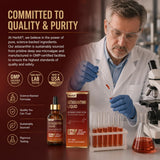 HerbX laboratorio y empaque resaltando pruebas de terceros