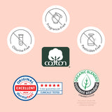 Hesta Rael etiqueta con certificación OCS y materiales limpios