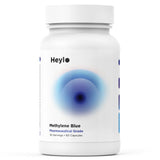 Heylo Health envase frontal de cápsulas mostrando presentación y dosis, confianza en calidad