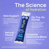 Hi-Lyte etiqueta nutricional enfocada en 1000 mg de potasio y ingredientes limpios