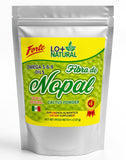 HIGH SUPREME empaque frontal mostrando polvo de nopal y beneficios