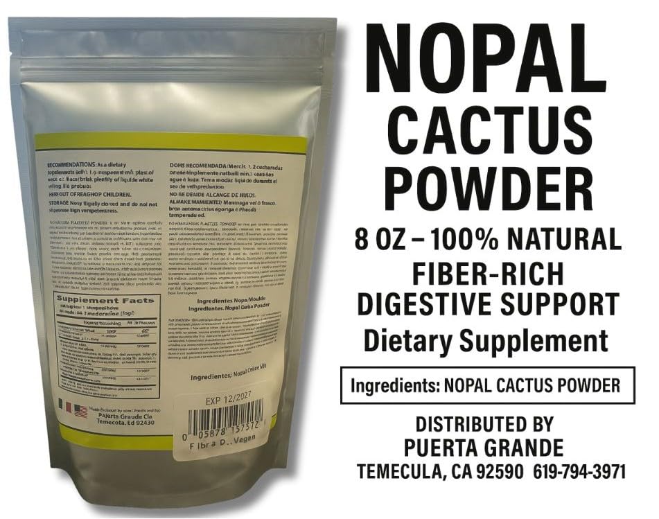 HIGH SUPREME nopal y hojas frescas mostrando origen sustentable