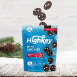HighKey escena festiva con galletas como regalo navideño saludable