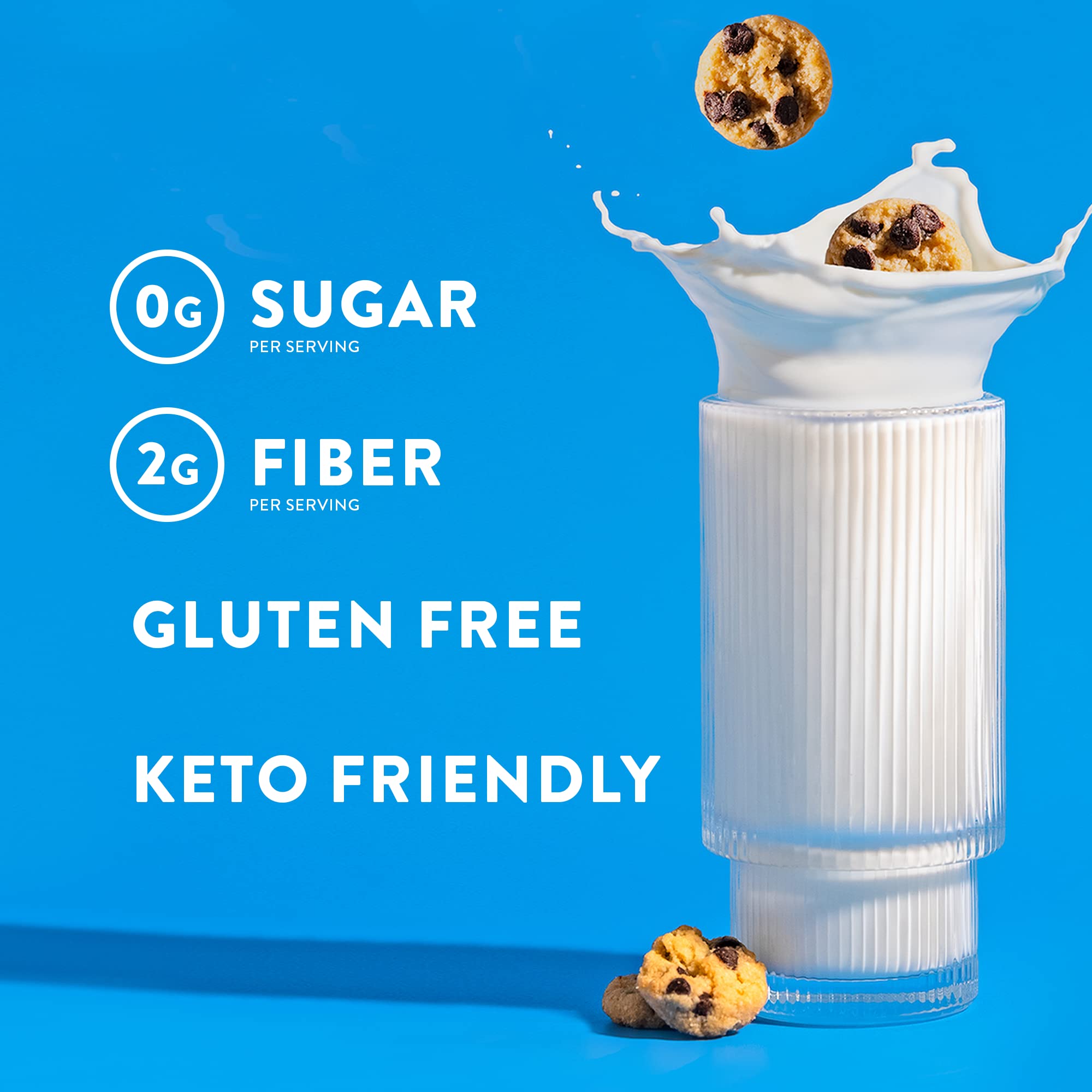 HighKey galletas servidas junto a una taza de café como snack compatible keto
