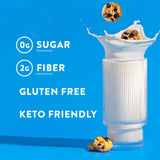 HighKey galletas servidas junto a una taza de café como snack compatible keto
