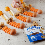 HighKey etiqueta nutricional mostrando proteína y bajo azúcar
