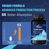 Highland Nutritional Lab etiqueta con ingredientes y dosis 300 mg por porción