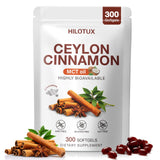 HILOTUX frente del empaque mostrando 300 softgels y beneficios