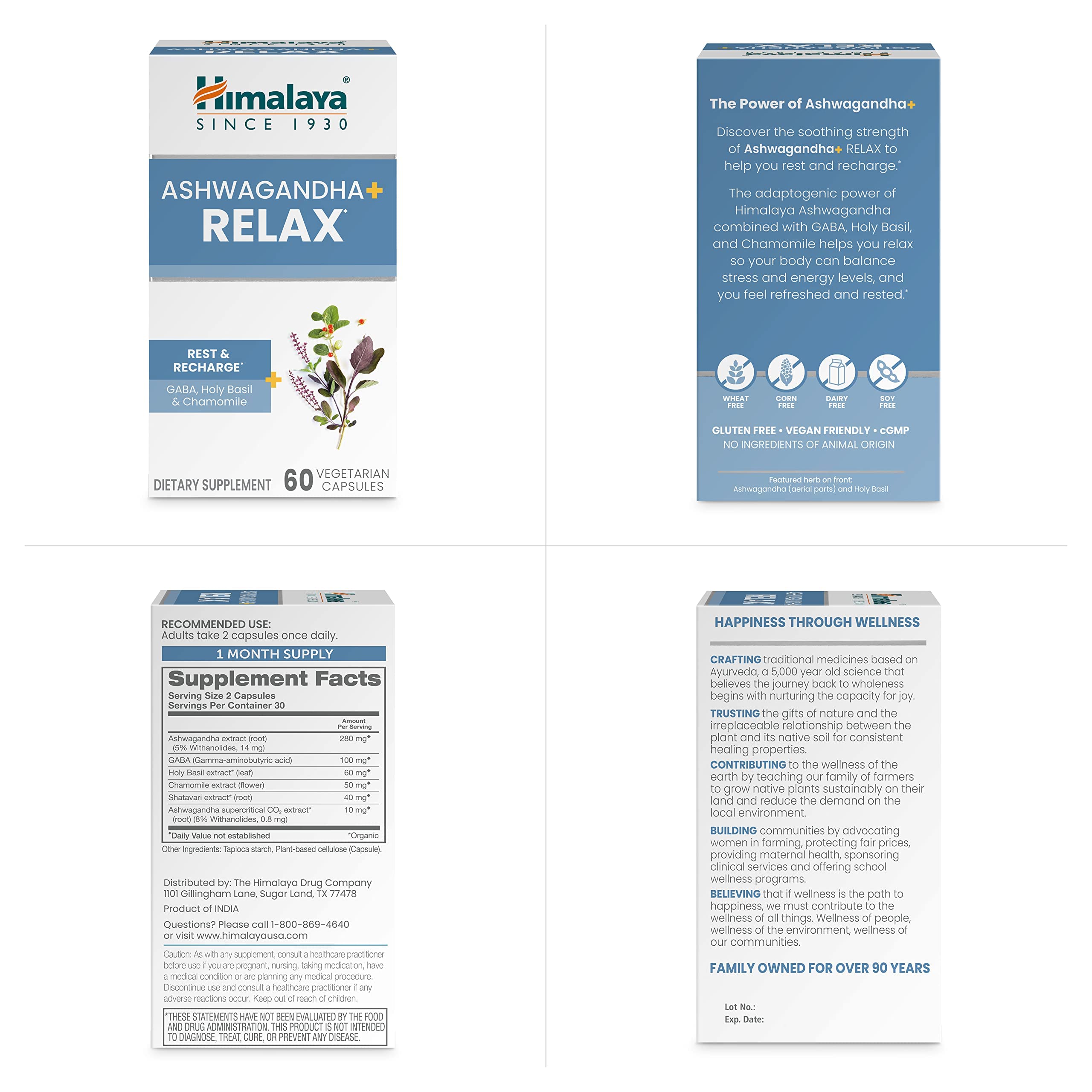 Himalaya producto en sala relajada ejemplificando uso diario y calma
