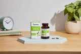 Himalaya ingredientes naturales como raíz de ashwagandha y hojas que inspiran confianza