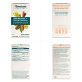 Himalaya etiqueta con lista de ingredientes y certificación vegana