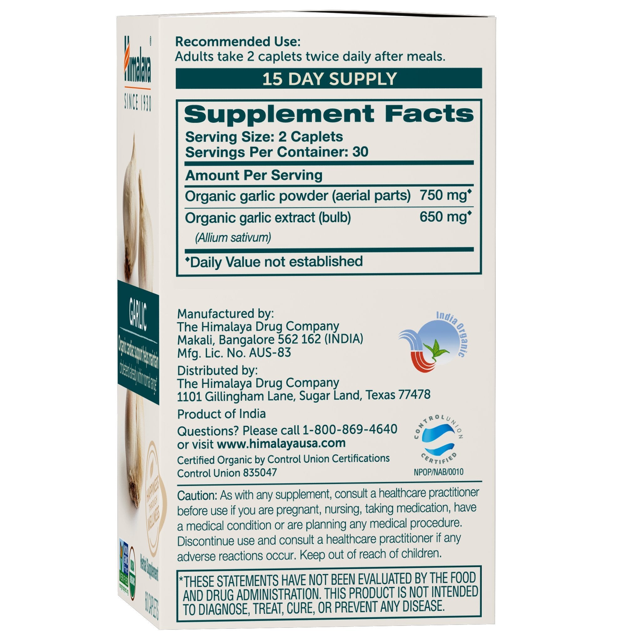 Himalaya caplets en mano listos para tomar con beneficio práctico