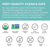 Himalaya etiqueta con sello USDA Organic y garantía de calidad