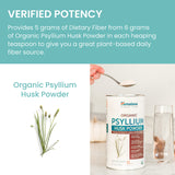 Himalaya etiqueta de ingredientes mostrando pureza y certificación Non‑GMO