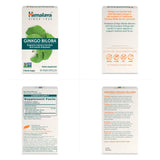 Himalaya cápsulas junto a un cuaderno en escritorio promoviendo concentración