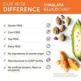 Himalaya GlucoCare etiqueta nutricional y lista de ingredientes, información clara