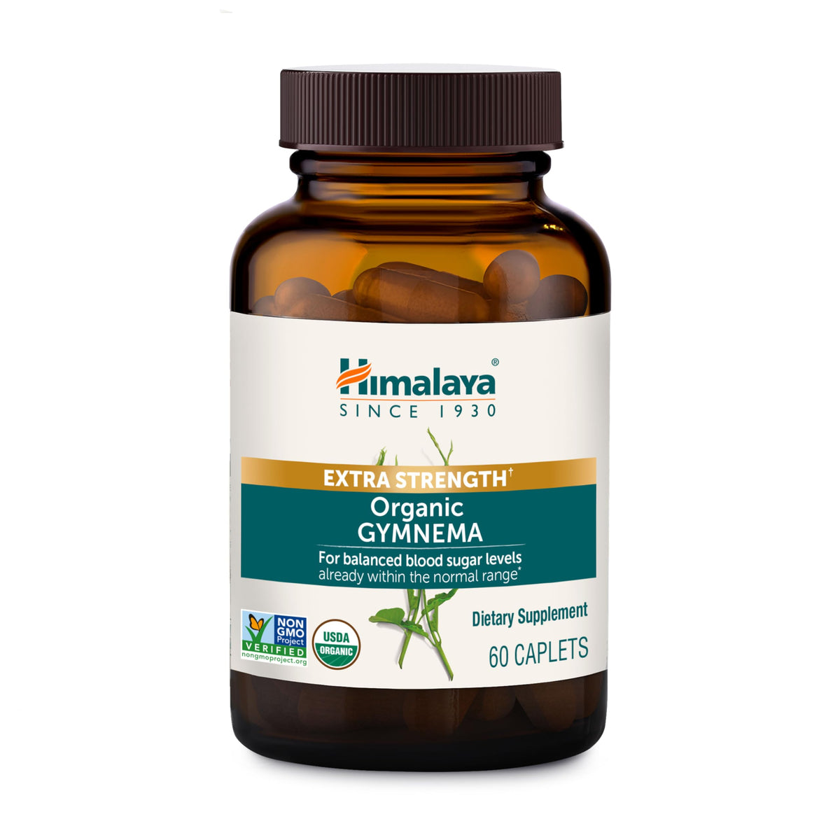 Himalaya envase frontal mostrando la marca y beneficios orgánicos